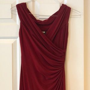 Ralph Lauren red evening gown- size 2